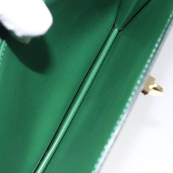 LOUIS VUITTON Epi Capuchin Shoulder Bag Green M52344 LV Auth BA1897 - Picture 13 of 16